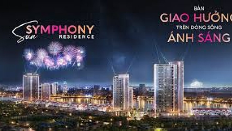 Tác phẩm nghê thuật bên dòng sông ánh sáng Sun Symphony Residence Đà Nẵng